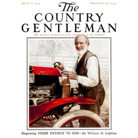 Country Gardens Magazine - Posterazzi DPI12272525LARGE Cover of Country Gentleman Agricultural Magazine From The Early 20th Century Poster Print - 26 x 34 in. - Large