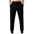 thumbnail image 2 of ALLLIST Men Sweatpants Big And Tall Pants Black Sweatpants Men, 2 of 7