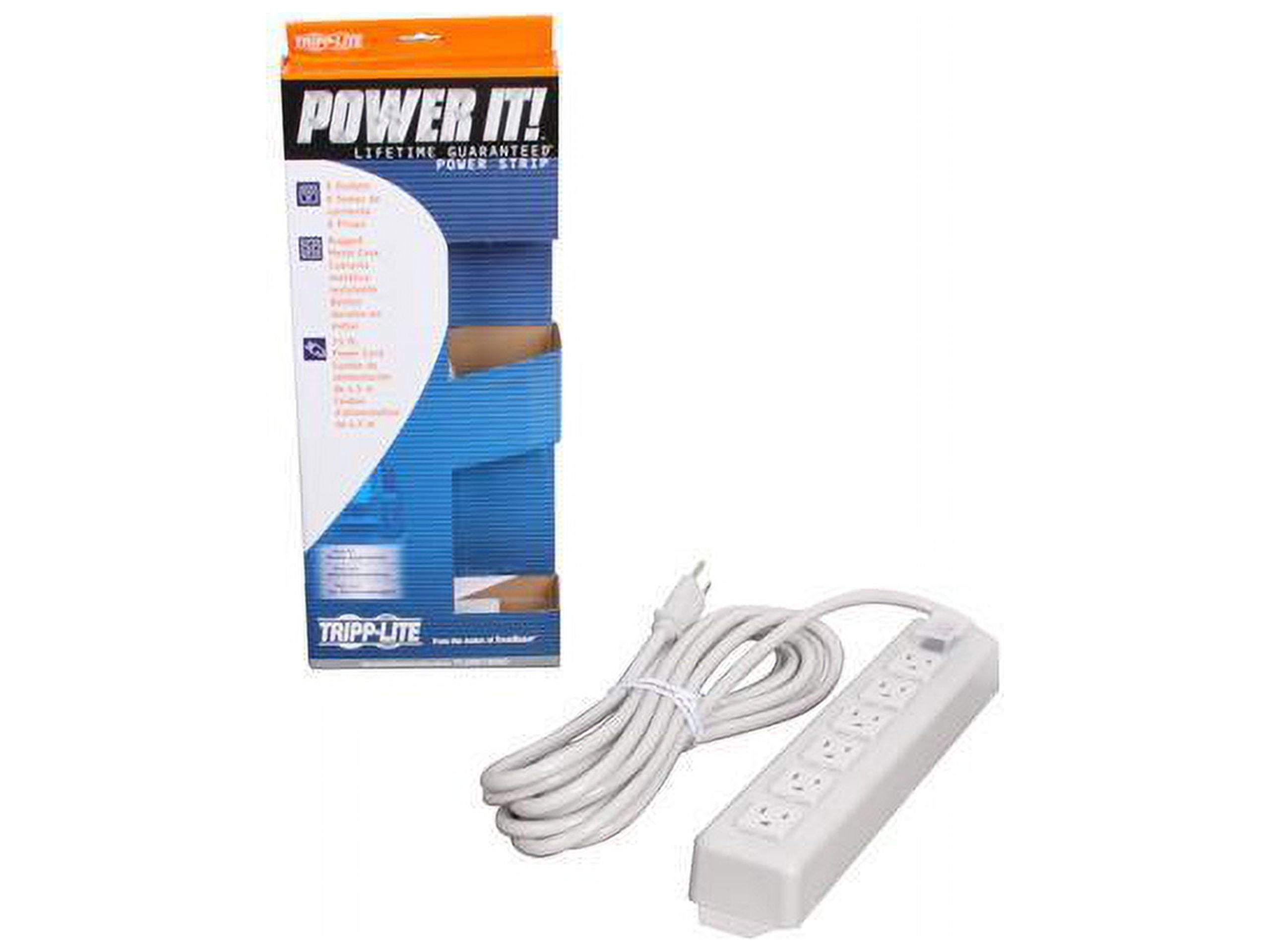 Tripp Lite TLM615NC Protect It! 6-Outlet Power Strip, 15-Foot Cord