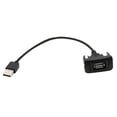 thumbnail image 2 of Toma USB de montaje empotrado para salpicadero , toma de Cable de datos USB hembra, suministros de accesorios profesionales, repuestos, 2 of 8