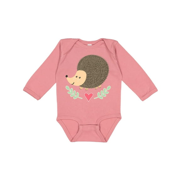 Inktastic Hedgehog Lover Girls Girls Long Sleeve Baby Bodysuit