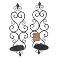 thumbnail image 5 of FLEUR-DE-LIS WALL SCONCE DUO, 5 of 5