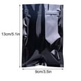 thumbnail image 4 of Smell Proof Bags Resealable Foil Pouch Bag Flat Ziplock 100PC/ Reusable Resealable Polyester Film Bag, Self-Sealing Food Bag, 8X12Cm, 4 of 7