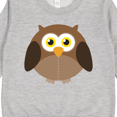 thumbnail image 3 of Inktastic Owl Fat Brown Toddler Sweatshirt, 3 of 4