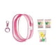thumbnail image 1 of Bolsa de exhibición de figuras transparente a prueba de polvo Estuche de exhibición de muñecas de PVC para coleccionistas de muñecas rosa rosa, 1 of 9