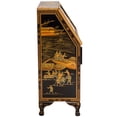 thumbnail image 5 of Oriental Furniture Black Lacquer Secretary Desk - Ching Ming, 5 of 7
