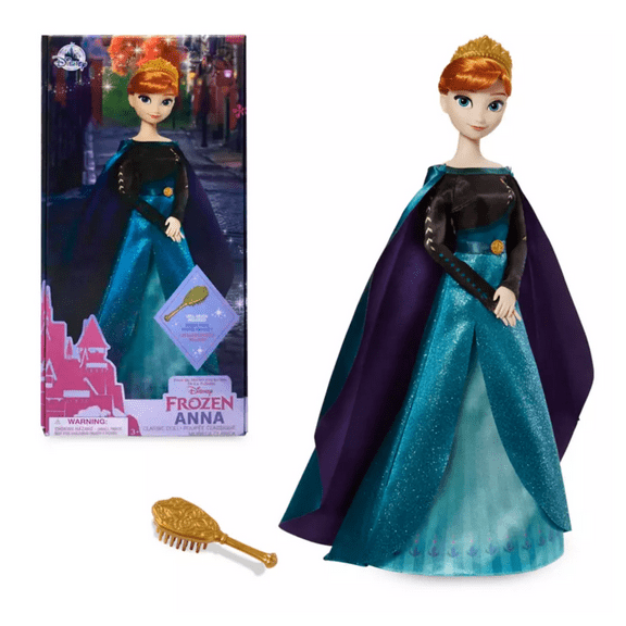 Disney Store Official Anna Classic Doll Frozen 2, 11 inches