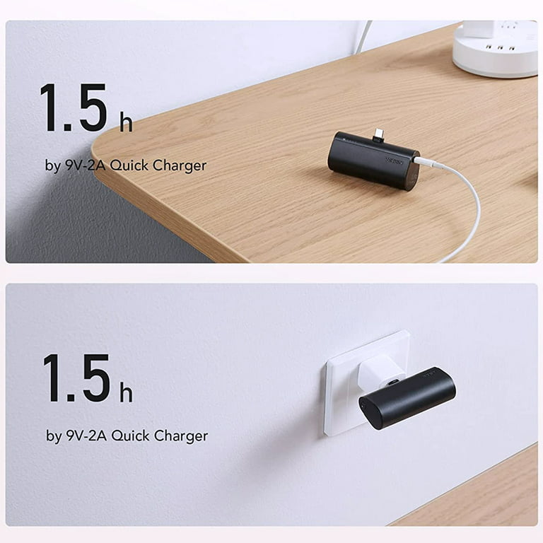 iPhone Power Bank VEGER Small Portable Power Bank 5000mAh Fast