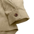 thumbnail image 7 of Long Sleeve Shirts for Men, Men's Button Down Long Sleeve Shirts Shirts Beach Casual Regular Fit Band Collar Shirts Men, 7 of 7