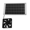 thumbnail image 3 of Solar Exhaust Fan IP67 Waterproof 10W 12V Solar Panel Ventilation Fan for Chicken Coop Shed Pet House, 3 of 5
