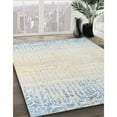 thumbnail image 3 of Ahgly Company Machine Washable Indoor Rectangle Contemporary Silver Gray Area Rugs, 2' x 4', 3 of 7