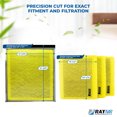 thumbnail image 2 of RAYAIR SUPPLY 22x22 Replacement Filter Pads Compatible with Pristine Air Cleaner 22x22 Refills (3 Pack) YELLOW, 2 of 5