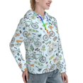 thumbnail image 3 of Hoodies for Women - Bike scooter Pattern Comfrt Colour Drawstring Women'S Fashion Hoodies & Sweatshirts, Fall Outfits Clothes for Women 2024 Pullover with Kangaroo Pocket, 3 of 7