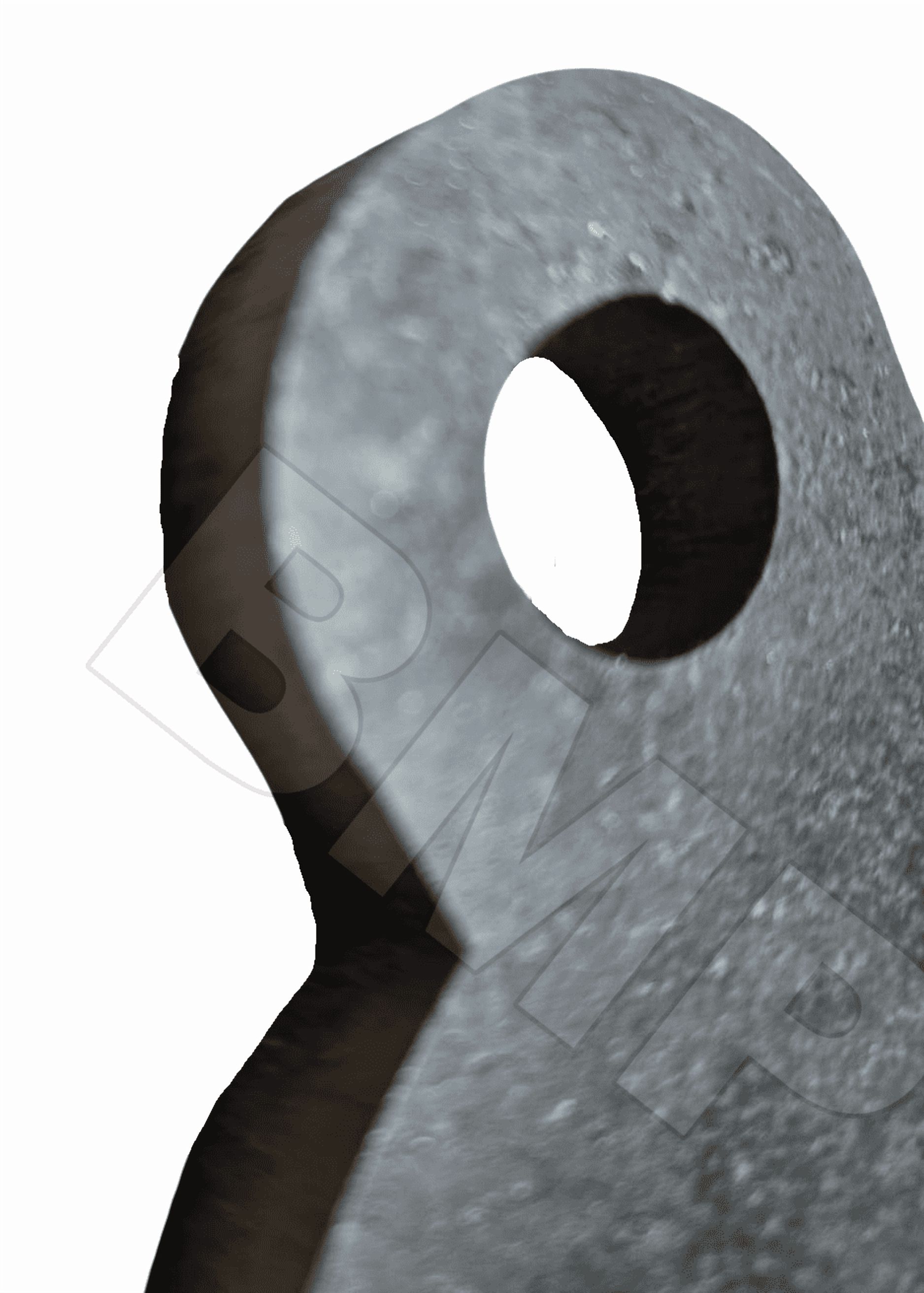 AR500 Steel Gong Shooting Target 1/2" – 6" Round – 1-Hole