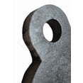 thumbnail image 2 of AR500 Steel Gong Shooting Target 1/2" – 8" Round – 1-Hole-0200142, 2 of 4