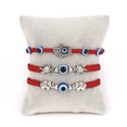 thumbnail image 3 of 7 Pcs Evil Eye Bracelet Red String Kabbalah Protection Handmade Adjustable Bracelet For Women Men, 3 of 5