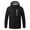 Black, variant on Lindreshi Womens Jackets with Hood on Men's and Women's Same Eight Heating and Thickening Hooded Charging Suit