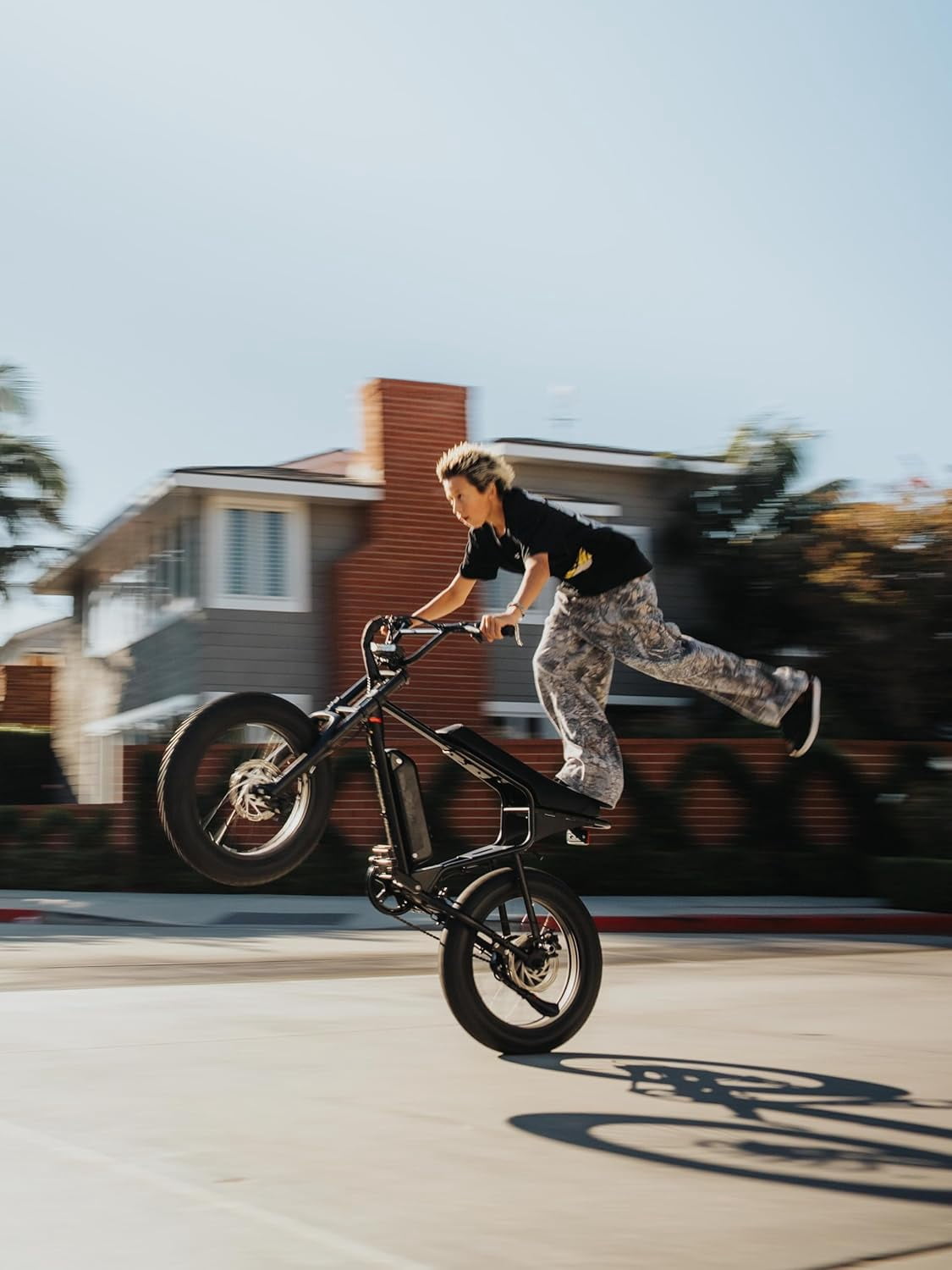 MACFOX X1S Electric Bike for Teens, 750W Ebikes Wheelie 20 MPH Max Speed, 28-56 Miles Range(PAS1), 20"x4" Fat Tires, City/School Commuting Electric Bike