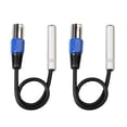 thumbnail image 1 of 2x Cable de sonido Estéreo de 6,35 Mm a XLR de 3 Clavijas, 1, 1 of 9