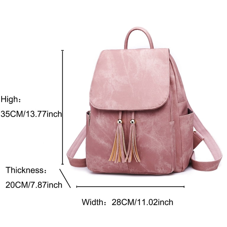 4226 Backpack Purse PU Leather fashion shoulder bag Casual Tassel Zipper Amazon.com: YOUNXSL Fashion Shoulder Bag Rucksack PU Leather  main image 4