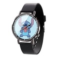 thumbnail image 4 of Stitch Estudiante Hombres Mujeres Reloj Moda Tendencia Pin Hebilla Correa pvc De Cuarzo Accesorios De, 4 of 4