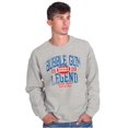 thumbnail image 5 of Dubble Bubble Legend Vintage Logo Sweatshirt for Men or Women Brisco Brands S, 5 of 6