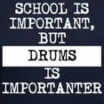 thumbnail image 3 of CafePress - Drums Is Importanter Hoodie - Pullover Hoodie, Classic, Comfortable Hooded Sweatshirt, 3 of 4