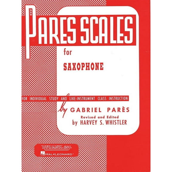 Pares Scales: Saxophone, (Paperback)