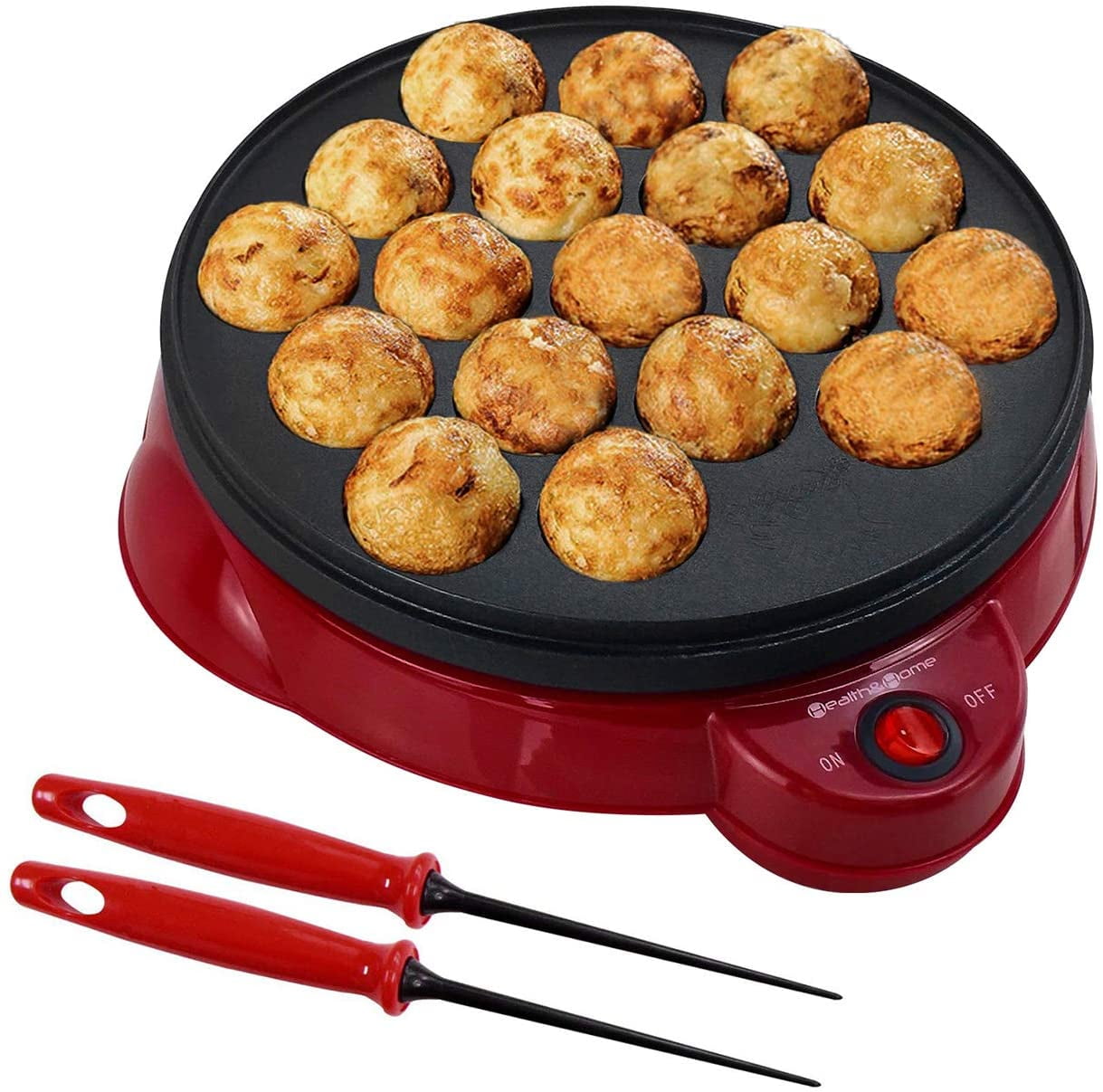 Details about   Japanese TAKOYAKI Grill pan maker cooking plate stove machine ITY-18A-R Japan 