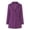 Purple, variant on DAFEI Women's Casual Lapel Jacket Winter Coat Long Jacket Ladies Overcoat Mid-Long Stand Collar SingleBreasted Coat Outerwear
