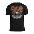 thumbnail image 2 of Harley-Davidson Men's Eagle Piston Short Sleeve Crew-Neck Cotton T-Shirt (M), Harley Davidson, 2 of 2