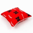 thumbnail image 4 of Nebraska Cornhuskers College Covers Indoor or Outdoor Decorative Pillow Pair, 16 in x 16 in, 4 of 7