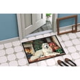thumbnail image 5 of Great Pyrenees Cozy Christmas Doormat DAC2671, 5 of 6