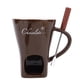 thumbnail image 5 of Taza De Fusión De Queso Cerámico, Taza De Fondue De Chocolate Distintiva Con Horquilla, Segura Para Vela, Mantequilla, Fusión De Queso, Lavavajillas Seguros, 5 of 7