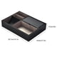 thumbnail image 2 of Caja de almacenamiento de escritorio, Caja Organizador, organizador de suministros de escritorio de cuero de PU Caddy para bolígrafos tarjetas de visita control remoto teléfono artículos de papelería Ecomeon no, 2 of 6