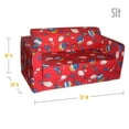 thumbnail image 3 of Canapé rabattable 2 en 1 ComfyKids®, 3 of 7