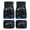 American Flag Wolf Pack, variant on Pzuqiu Patriotic 4-Piece Car Floor Mats featuring Bald Eagle American Flag - All Weather Durable Protection For SUV Trucks