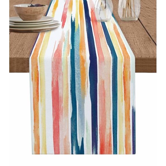 Moroccon Table Runner 72 Inches, Moroccan Bed Runner Dresser Scarves Tabletop for Indoor Outdoor Parties/Ceremony/Banquet, 14" x 72"