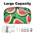 thumbnail image 3 of Watermelon Hard Drive and Cord Storage Organizer PC Case, Waterproof Oxford Cloth Electronic Organizer Travel Case, Outdoor Small Storage Box, 5.9x9.44x3.14 in., 3 of 6
