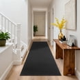 thumbnail image 5 of MeyJey 2'x6' Runner Rug Non Slip Washable Farmhouse Hallway Rug for Kitchen/Laundry Room, Black, 5 of 8