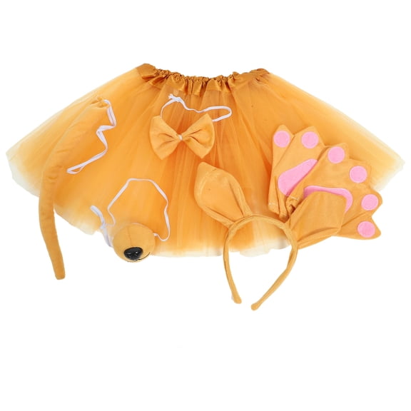 TABLZONE Brown Kangaroo Costume for Party Use Made of Gauze and Cloth Comfortable and Adorable 1 Set