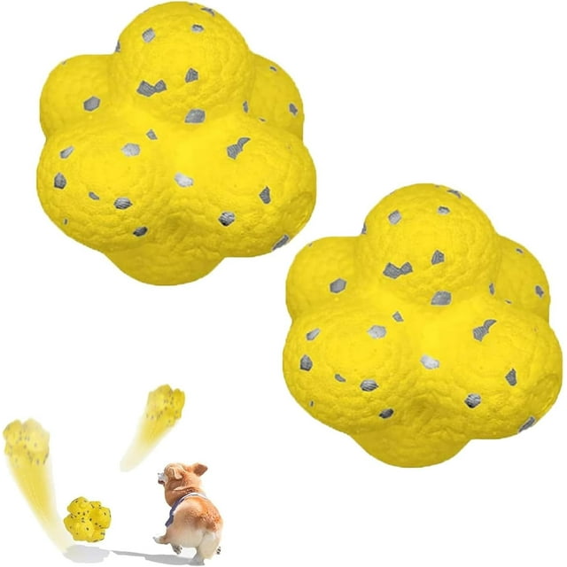 Pelota calmante para perros Mellowdo amarilla xinyu