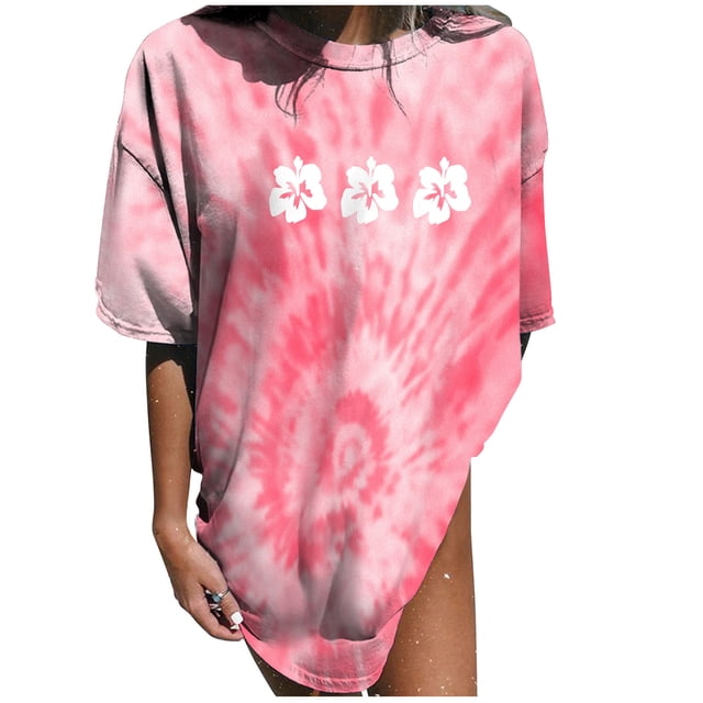 XMMSWDLA T-Shirt à Manches Courtes en Maille Transparente Pailletée pour Femmes Grande Taille Rouge Chemises Décontractées pour Femmes