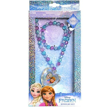 Disney Frozen Box Set With Beaded Necklace