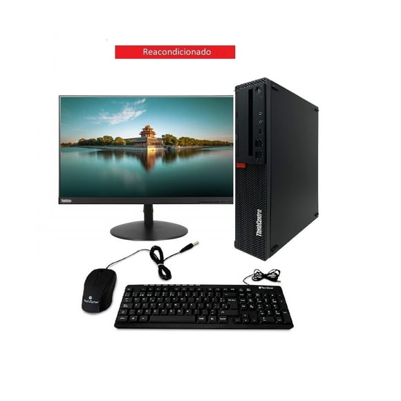 PC Lenovo M900 SFF- CORE I5 6TA- 16GB RAM- 256GB SSD- Monitor 22"- Reacondicionado.