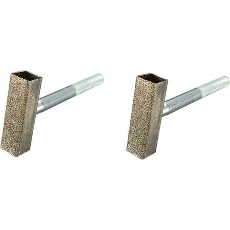 Diamond Stone Dresser Tool, Heavy Duty Handheld T-Shaped Diamond Coated Grinding Disc Wheel Stone Dresser Correct Tool Dressing Bench Grinder 45 100mm
