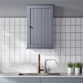 thumbnail image 3 of Yaheetech 3 Tier Wall Mounted Storage Cabinet w/Single Door Kitchen/Living Room,Gray, 3 of 8