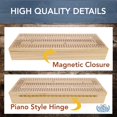thumbnail image 4 of Set Cribbage WE Games de madera para 3 jugadores con pinzas de fácil agarre, 4 of 8