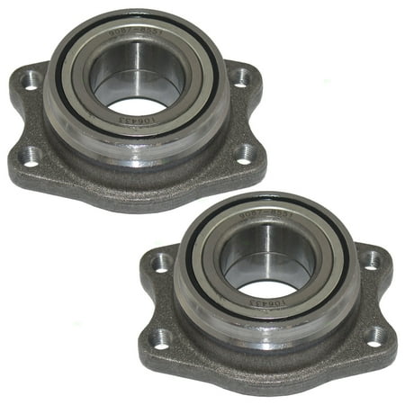 Eagle Of Mitsubishi Pair of Rear Wheel Hub Bearings Replacement for Eagle Talon Mitsubishi Eclipse Lancer MR403968 ()
