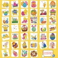 thumbnail image 3 of Easter Tattoos for Kids, Easter Basket Essentials Bulk, Egg Fillers Stickers for Boys Girls, Kids Easter Gifts Toys for Teens, Easter Games Crafts Party Favors for Adults(80 Pack), 3 of 9
